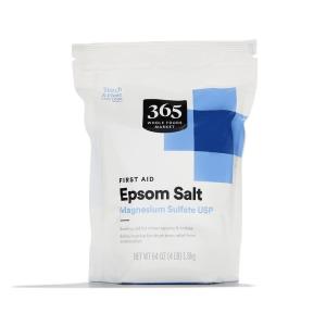 365 by Whole Foods Market, Epsom Salt Soaking Solution, Lavender, 48 Ounce(64 Ounce (Pack of 1))