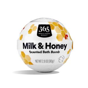 365 by Whole Foods Market, Fizzing Bath Bomb, Lavender Vanilla, 2.8 oz(Honey)