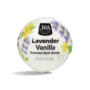 365 by Whole Foods Market, Fizzing Bath Bomb, Lavender Vanilla, 2.8 oz(Lavender Vanilla)