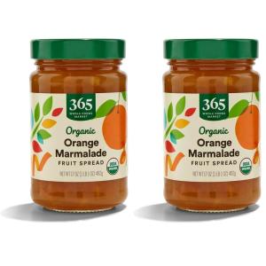 365 by Whole Foods Market, Organic Orange Marmalade Fruit Spread, 17 Ounce(1.06 Pound (Pack of 2))