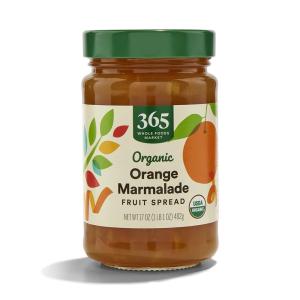 365 by Whole Foods Market, Organic Orange Marmalade Fruit Spread, 17 Ounce(17 Ounce)