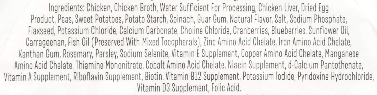 image:imageWhole Paws Grain Free Wet Dog Food Turkey amp Sweet Potato Recipe 35 OunceChicken Peas Sweet Potatoes