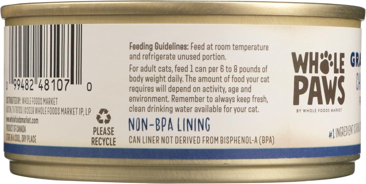 image:imageWhole Paws GrainFree Wet Cat Food Chicken Pat 55 OunceChicken