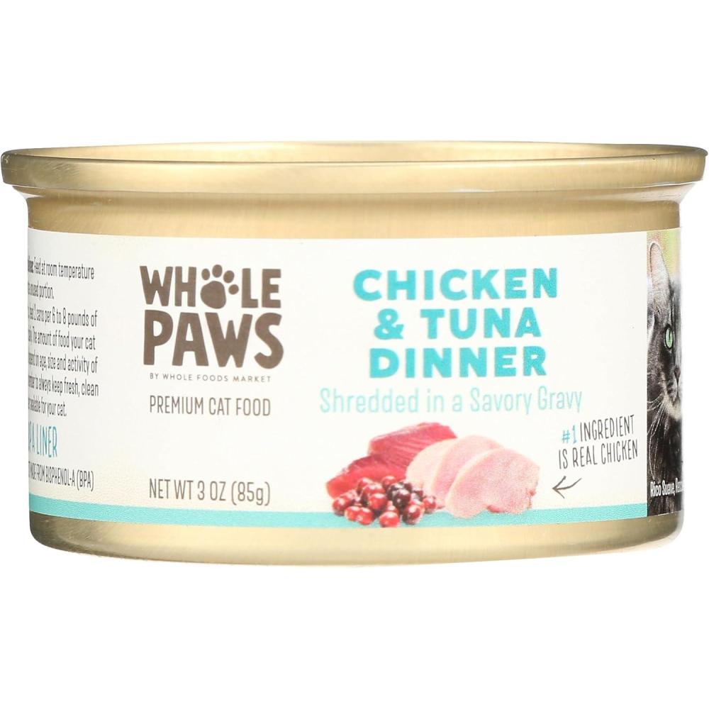 image:imageWhole Paws Chicken and Tuna Recipe Cat Food 3 ozTuna