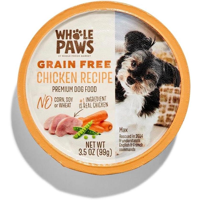 image:imageWhole Paws Grain Free Wet Dog Food Turkey amp Sweet Potato Recipe 35 OunceChicken