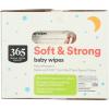 365 by Whole Foods Market, Soft & Strong Disposable Baby Wipes, Fragrance-Free, 100 Count (Pack of 6)