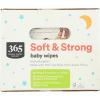365 by Whole Foods Market, Soft & Strong Disposable Baby Wipes, Fragrance-Free, 100 Count (Pack of 6)