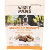 Whole Paws, Biscuit Dog Treats, Assorted Flavors (Chicken, Bacon, & Peanut Butter), 14 Ounce(1 Ounce (Pack of 1))