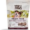 Whole Paws, Grain-Free Dog Biscuit Treats, Blueberry & Cinnamon Flavor, 16 Ounce(Beef)