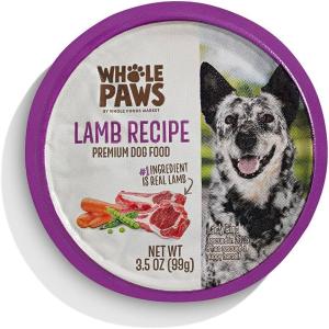 Whole Paws, Wet Dog Food, Lamb Recipe, 3.5 Ounce(3.5 Ounce (Pack of 1))