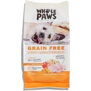 Whole Paws, Whole Paws, Dog Grain Free Lamb with Lentils Recipe, 64 Ounce(Chicken & Garbanzo Beans)