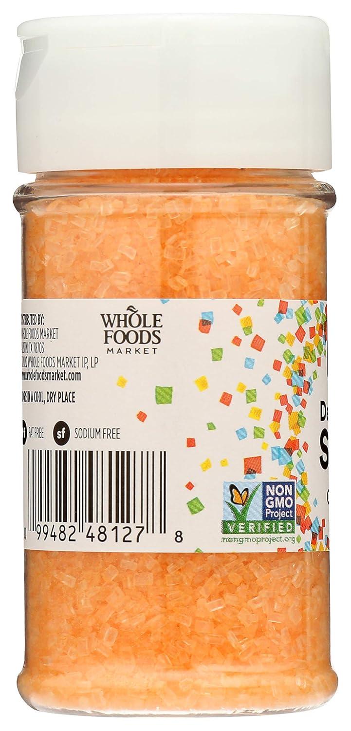 image:image365 by Whole Foods Market Orange Colored Sugar 33 Ounce33 Ounce Pack of 5