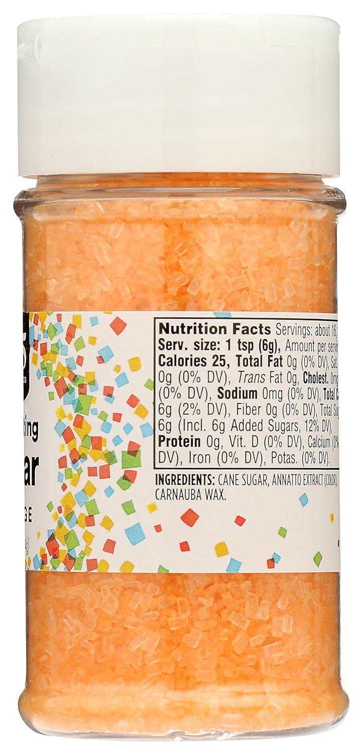 image:image365 by Whole Foods Market Orange Colored Sugar 33 Ounce33 Ounce Pack of 5