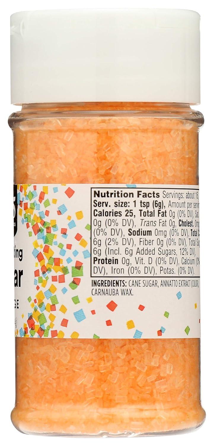 image:image365 by Whole Foods Market Orange Colored Sugar 33 Ounce33 Ounce Pack of 5