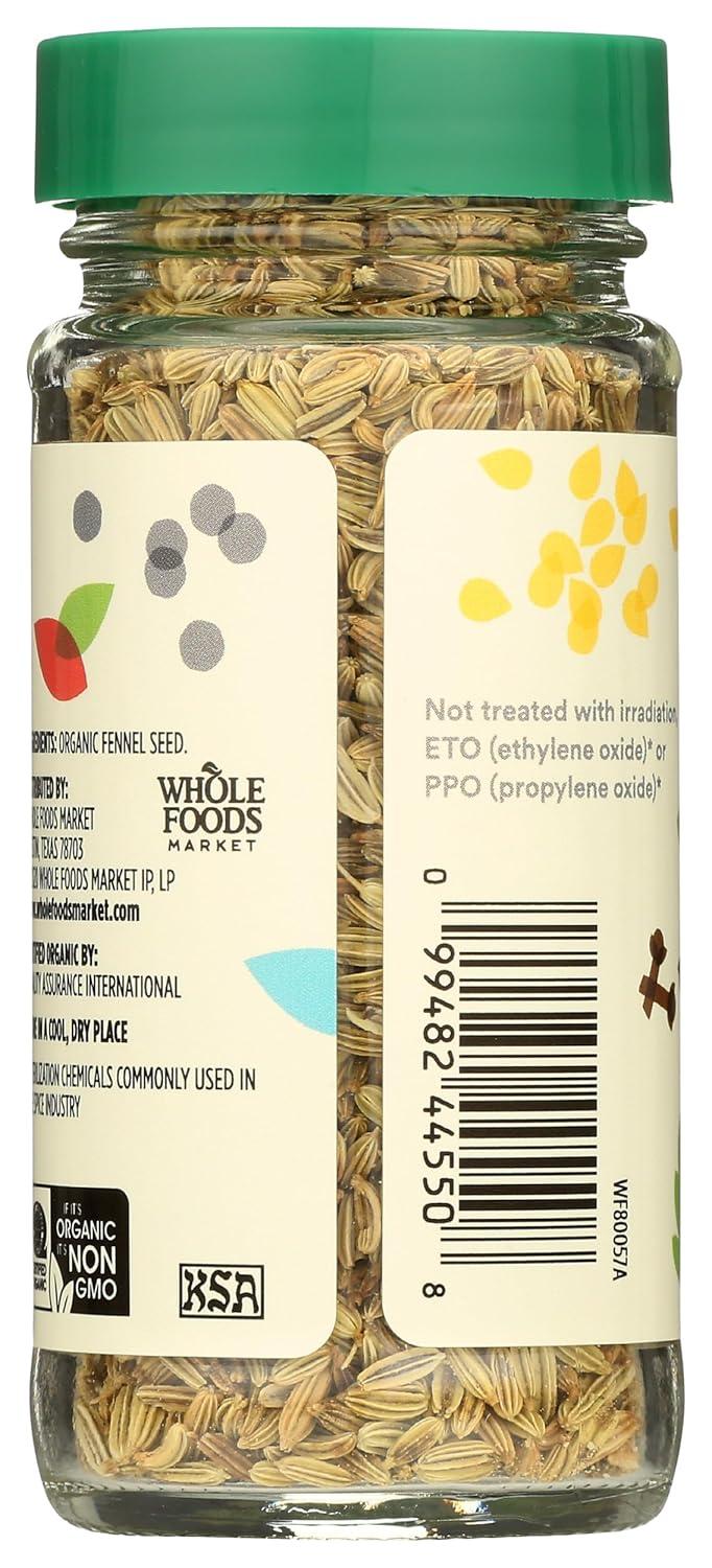 image:image365 by Whole Foods Market Organic Fennel Seed 102 Ounce