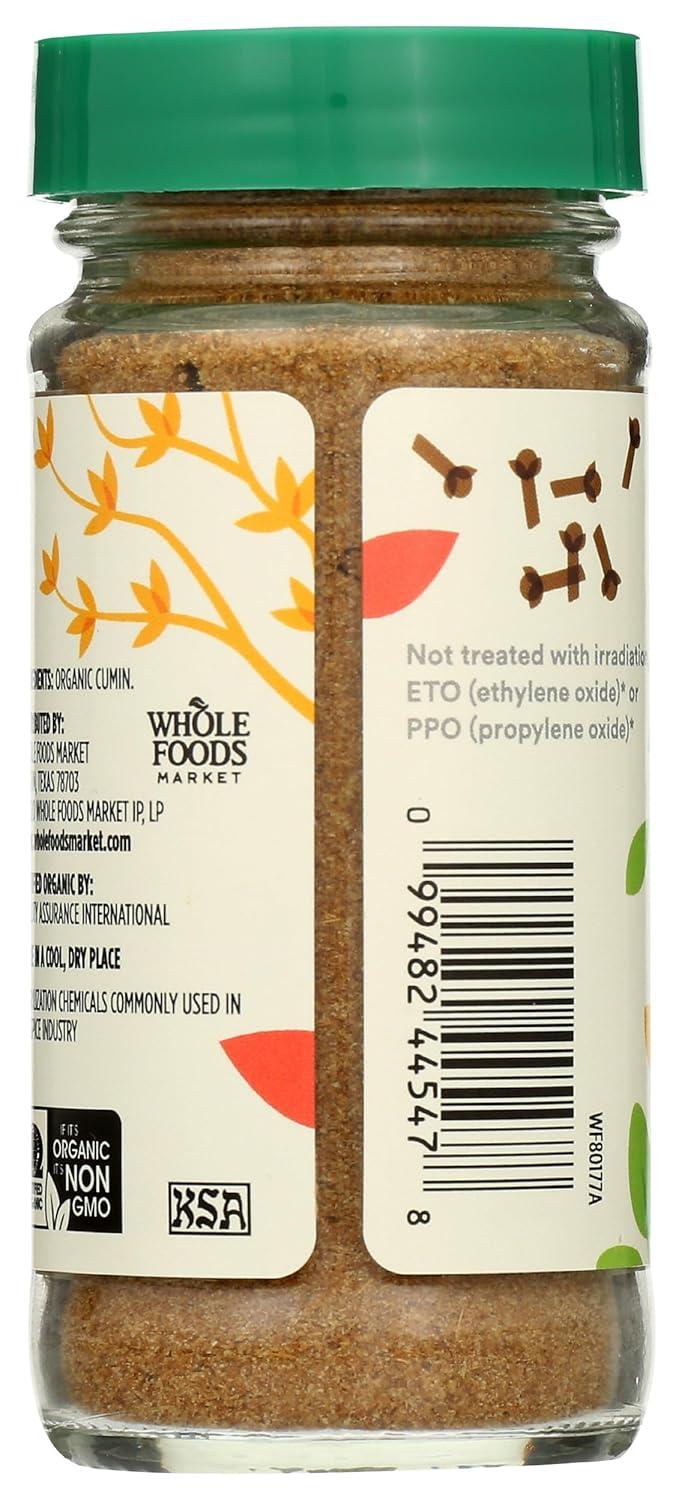 image:image365 by Whole Foods Market Organic Ground Cumin 159 Ounce159 Ounce Pack of 1