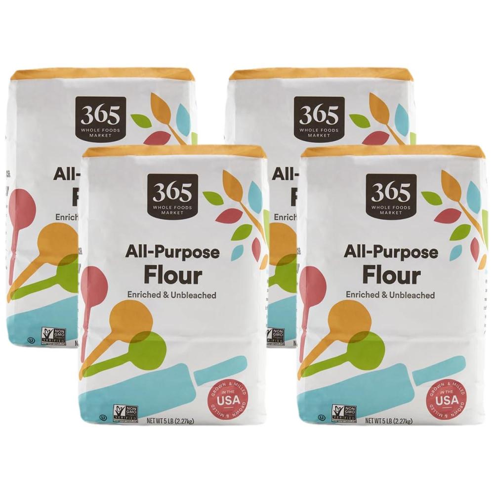 image:image365 by Whole Foods Market All Purpose Flour 80 Ounce80 Ounce Pack of 4