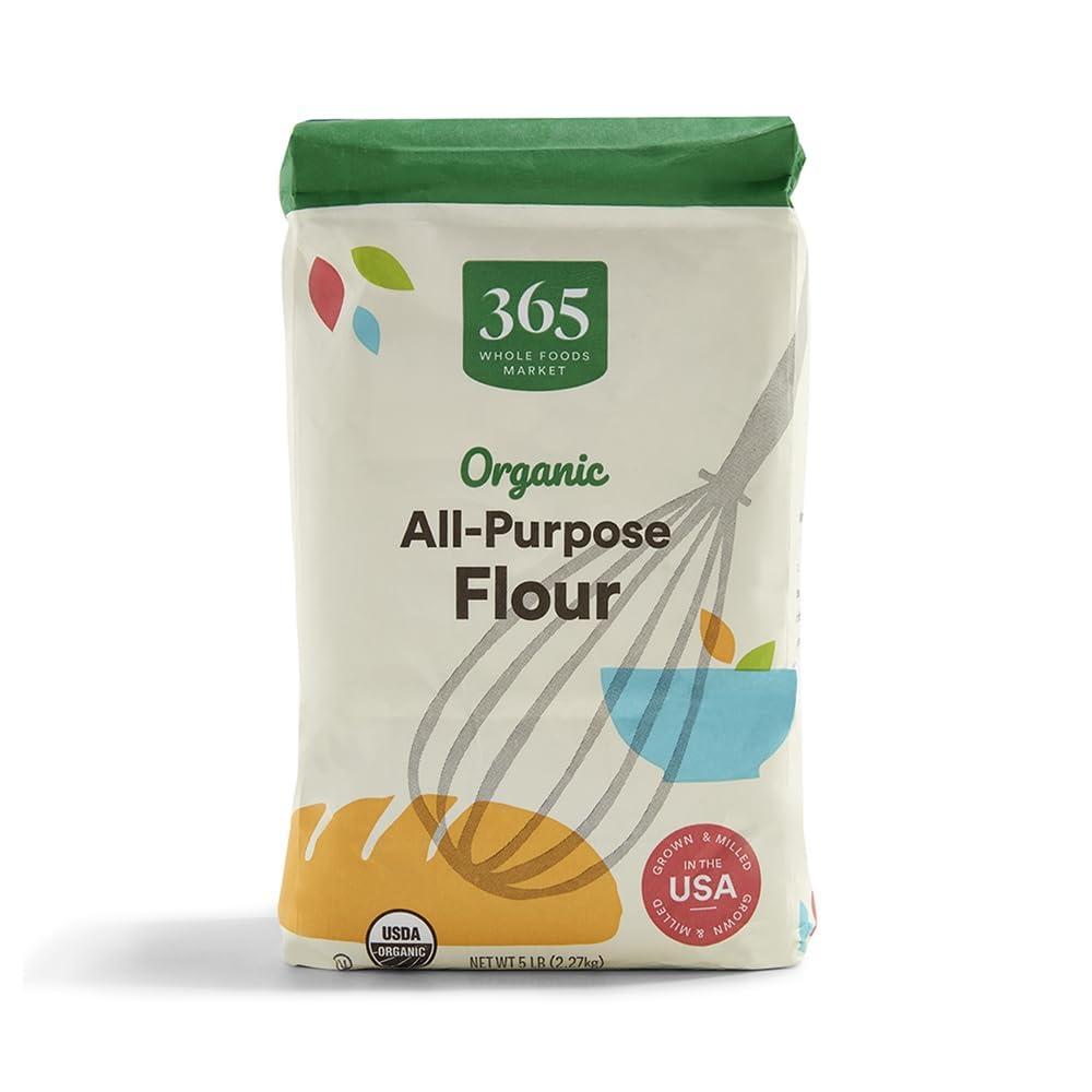image:image365 by Whole Foods Market Organic All Purpose Flour 80 Ounce80 Ounce Pack of 1