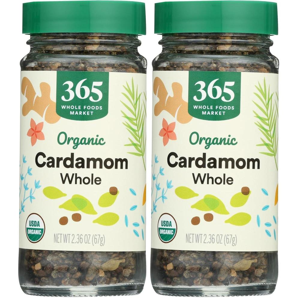 image:image365 by Whole Foods Market Organic Cardamom Whole 236 oz236 Ounce Pack of 2