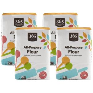 365 by Whole Foods Market, All Purpose Flour, 80 Ounce(80 Ounce (Pack of 4))