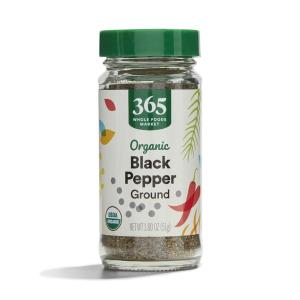 365 by Whole Foods Market, Organic Black Pepper Ground, 1.8 Ounce