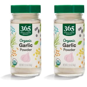 365 by Whole Foods Market, Organic Garlic Powder, 2.33 Ounce(2.33 Ounce (Pack of 2))