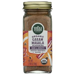 Whole Foods Market, Organic Garam Masala Spice Blend, 1.9 Ounce