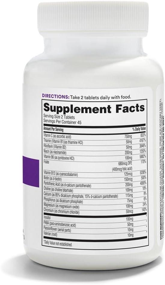 image:image365 by Whole Foods Market High Potency Vitamin B Complex with Herbal Support Tablets 90 CTUnflavored