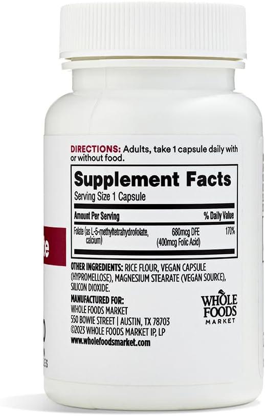 image:image365 by Whole Foods Market Methyl Folate 100 Count