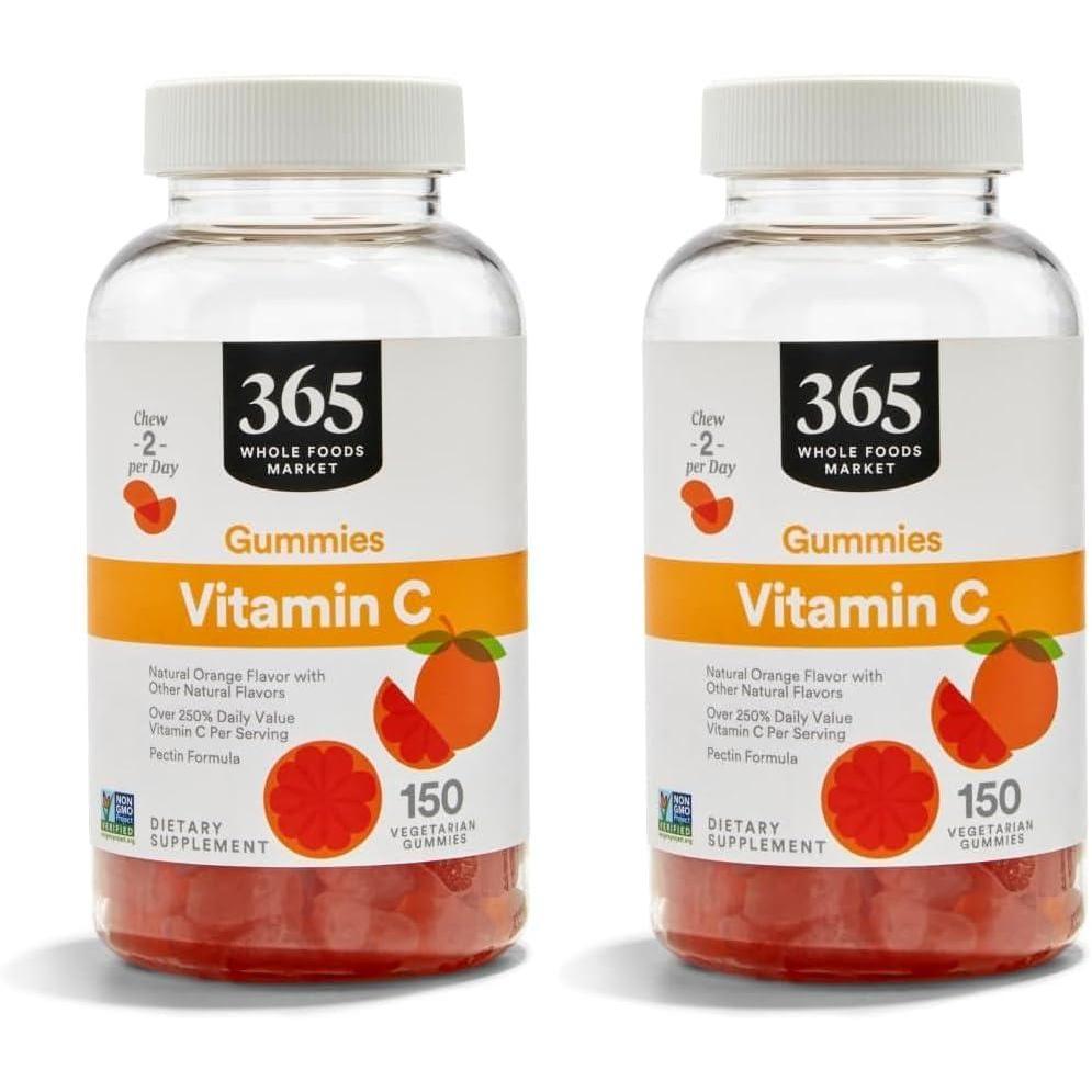 image:image365 by Whole Foods Market Citrus Vitamin C Gummies 150 Count150 Count Pack of 2