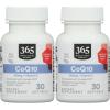 365 by Whole Foods Market, CoQ10 100 MG Plus Vitamin E, 30 Count(30 Count (Pack of 2))