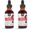 365 by Whole Foods Market, Super B-12 B-Complex Liquid Supplement, Raspberry Natural Flavor, Vegan, 2 Fl Oz(2 Fl Oz (Pack of 2))