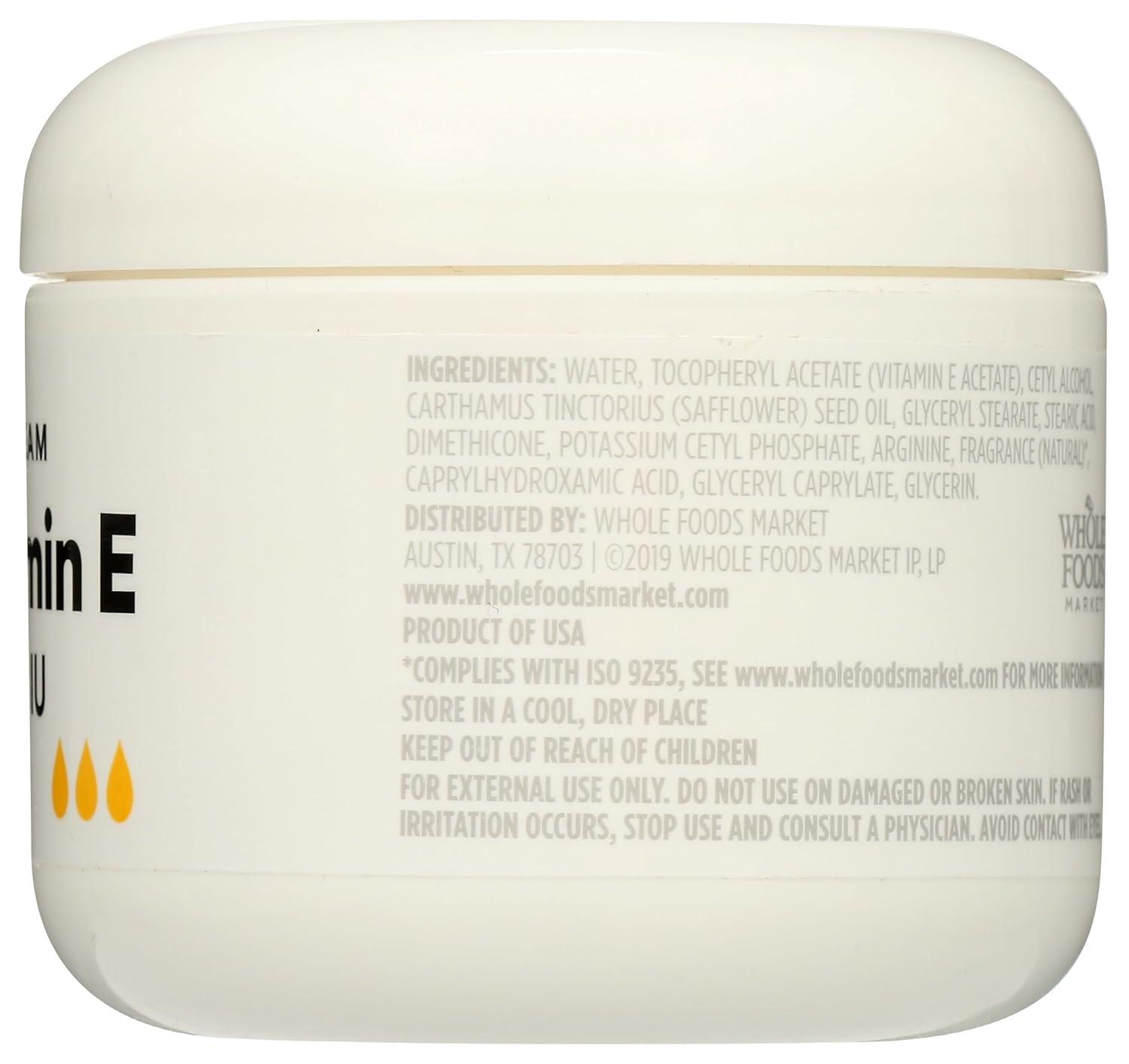 image:image365 by Whole Foods Market Vitamin E Cream 28000 IU 4 Ounce