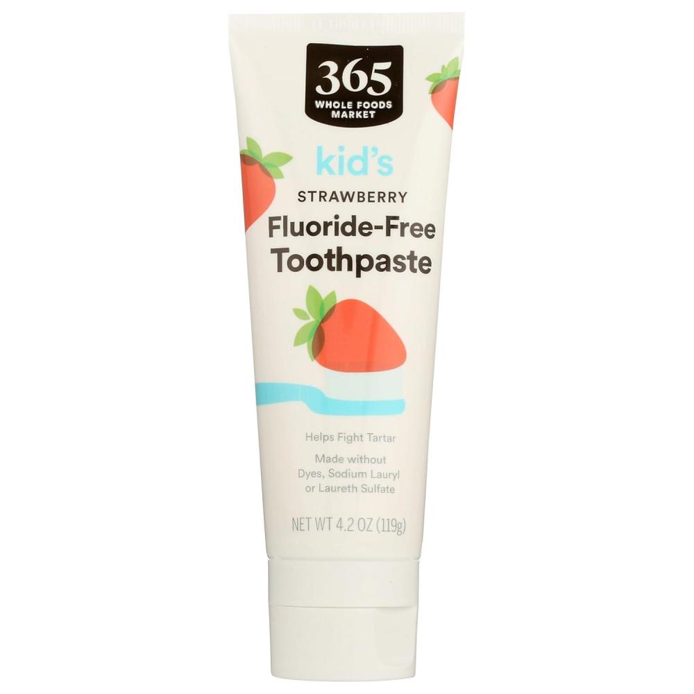 image:image365 by Whole Foods Market Kids FluorideFree Toothpaste Strawberry 42 Ounce42 Ounce Pack of 1