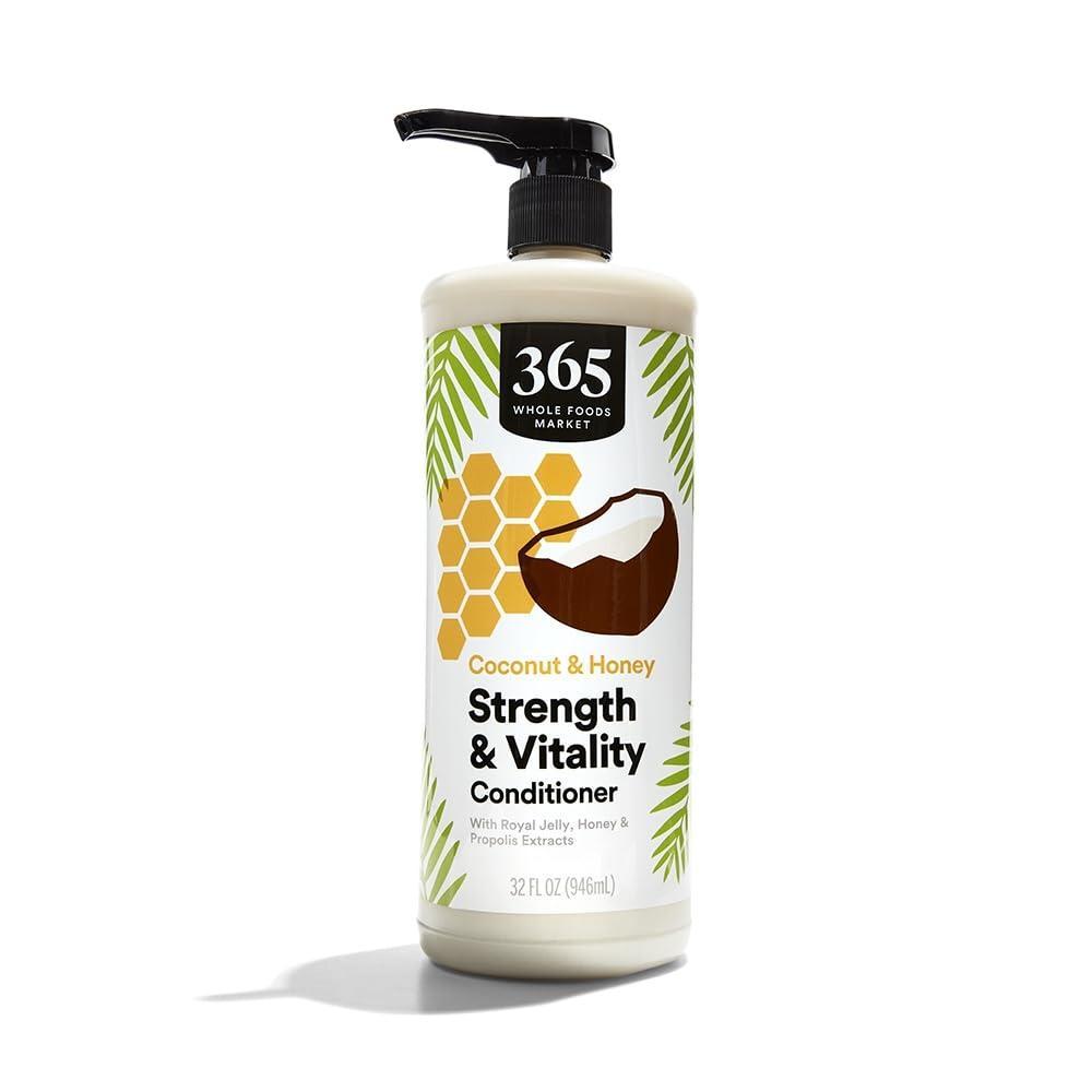 image:image365 by Whole Foods Market Strength amp Vitality Conditioner with Royal Jelly Honey amp Propolis Extracts Coconut amp Honey Scent 32 Fl Oz