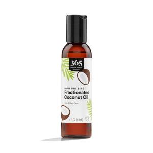 365 by Whole Foods Market, Fractionated Coconut Oil, 4 Fl Oz(Moisturizing Fractionated Coconut Oil)