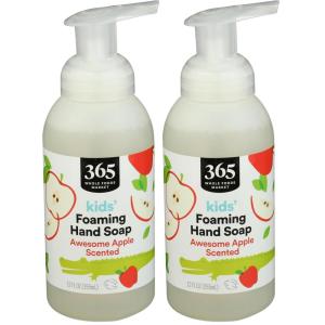 365 by Whole Foods Market, Kids’ Foaming Hand Soap, Awesome Apple, 12 Fl Oz(12 Fl Oz (Pack of 2))