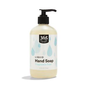 365 by Whole Foods Market, Liquid Hand Soap, Fragrance Free, 12.5 Fl Oz(Fragrance Free)