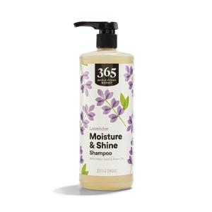 365 by Whole Foods Market, Moisture & Shine Shampoo with Hemp Seed & Argan Oil, Lavender Scent, 32 Fl Oz(32 Fl Oz (Pack of 1))