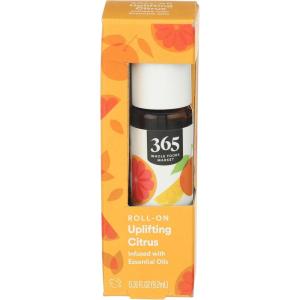 365 by Whole Foods Market, Uplifting Citrus Roll On, 0.31 Fl Oz