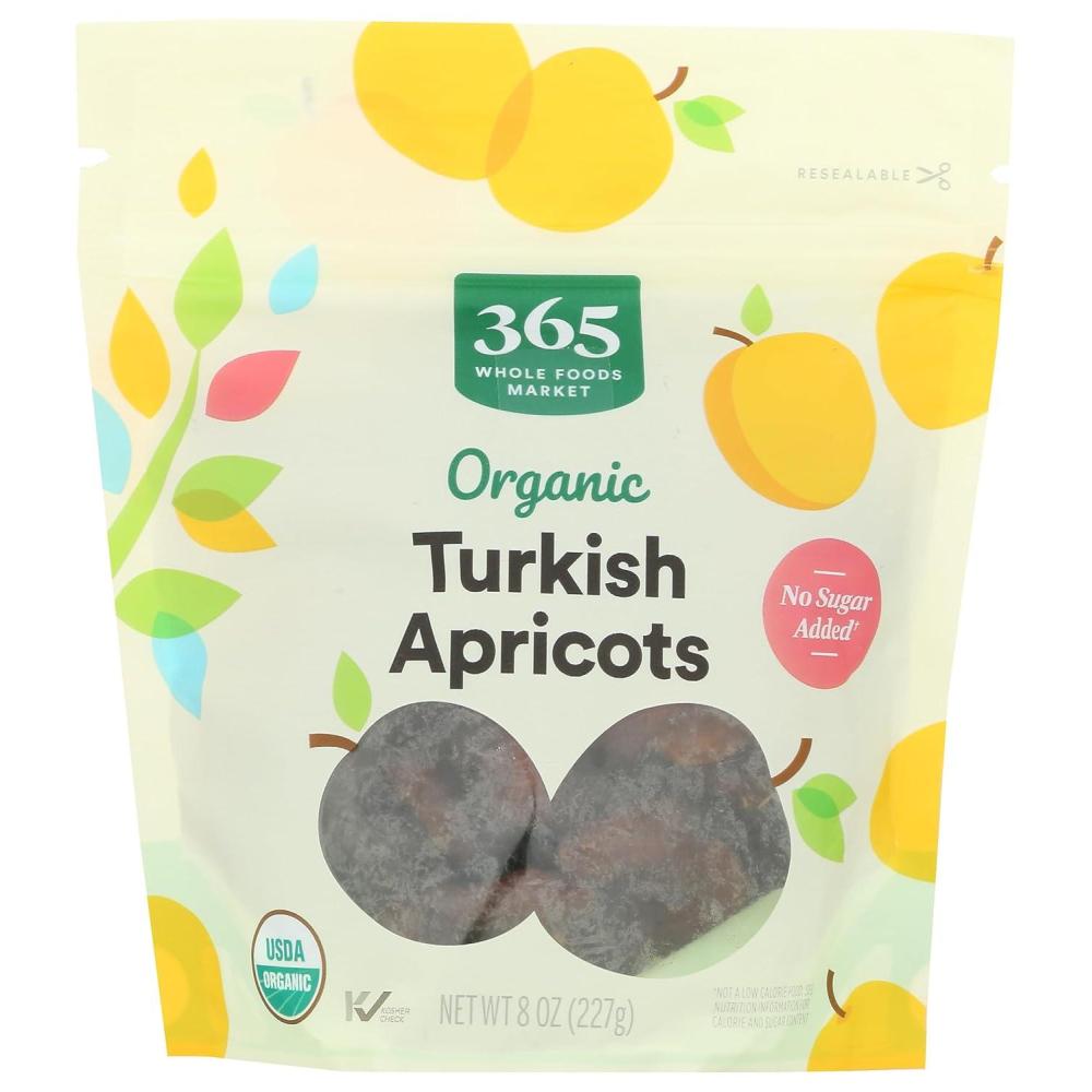 image:image365 by Whole Foods Market Organic Turkish Apricots 8 Ounce8 Ounce Pack of 1